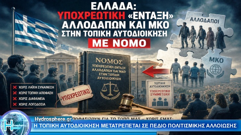«Νόμος 5314/2026: Η Αποδόμηση της Ελληνικής Ταυτότητας και Τοπικής Αυτοδιοίκησης»
