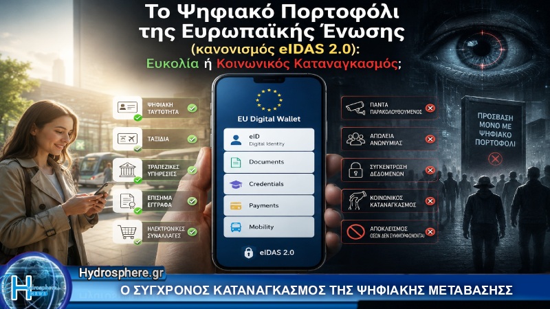 Το Ψηφιακό Πορτοφόλι της Ευρωπαϊκής Ένωσης: Ευκολία ή Κοινωνικός Καταναγκασμός;